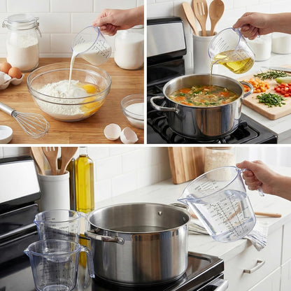 20PCS Measuring Cups and Spoons Set,  Stainless Steel Nesting Kitchen Cooking Baking Measuring Set for Dry and Liquid Ingredients6