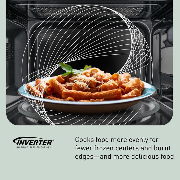 Panasonic NN-SN67KS Microwave Oven, 1.2 Cu.Ft, Stainless Steel/Silver5