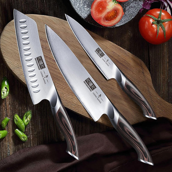 3 Pieces Knife Set, Professional Japanese Kitchen Knife Set6