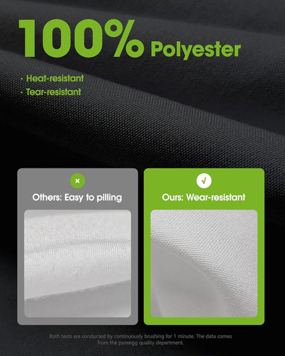 Rectangle Table Cloth 60" X 84" – Durable Polyester Tablecloth Offers Reusable & Washable Protection, Ideal for Outdoor Party, Picnic, Wedding, Banquet and Birthday, 1 Pack, Black | Durable, Rectangletable Cloth , for Outdoor Party, Picnic, Wedding, Banquet, Birthday6