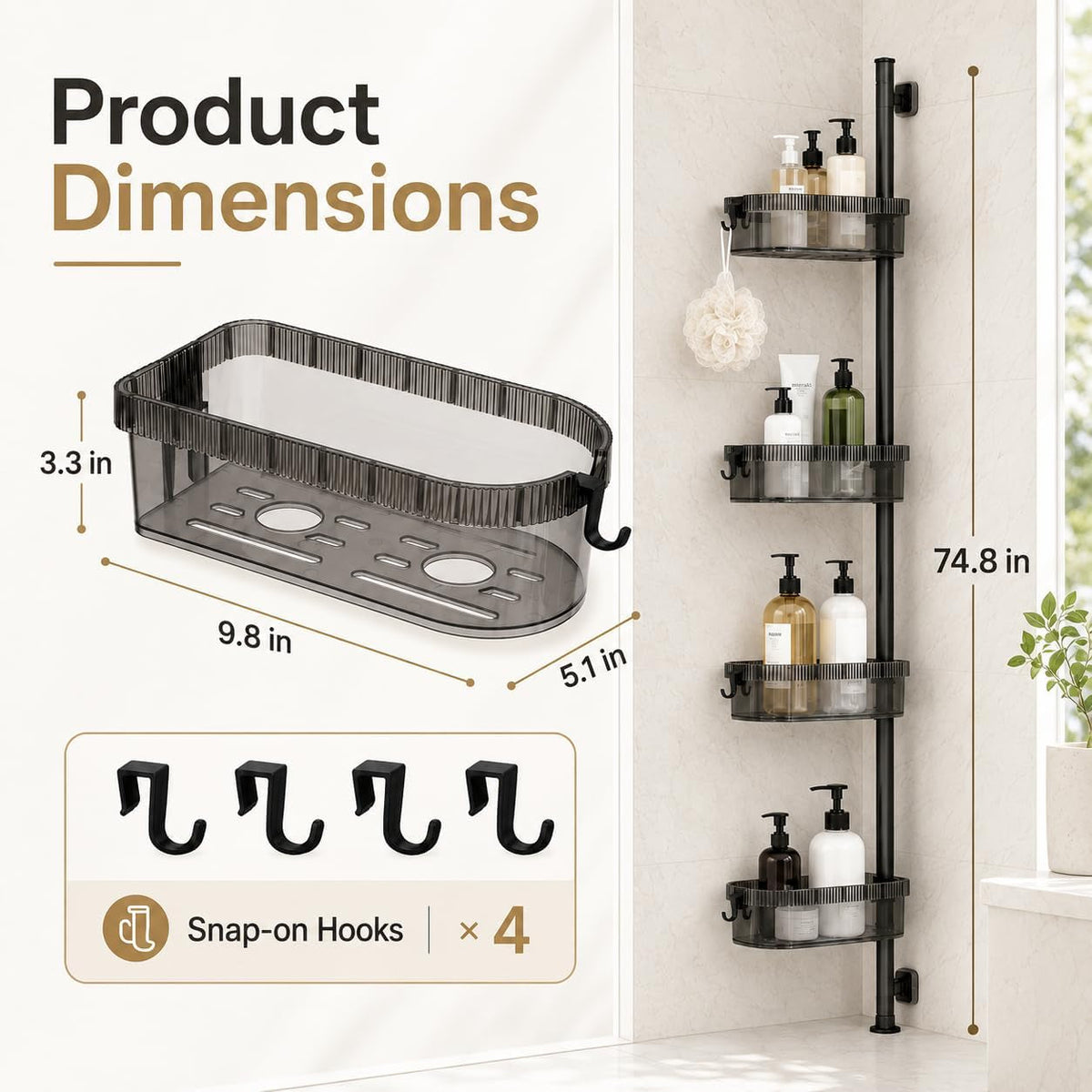 corner-shower-caddy-tension-pole-4-tier-rustproof-shampoo-organizer-black