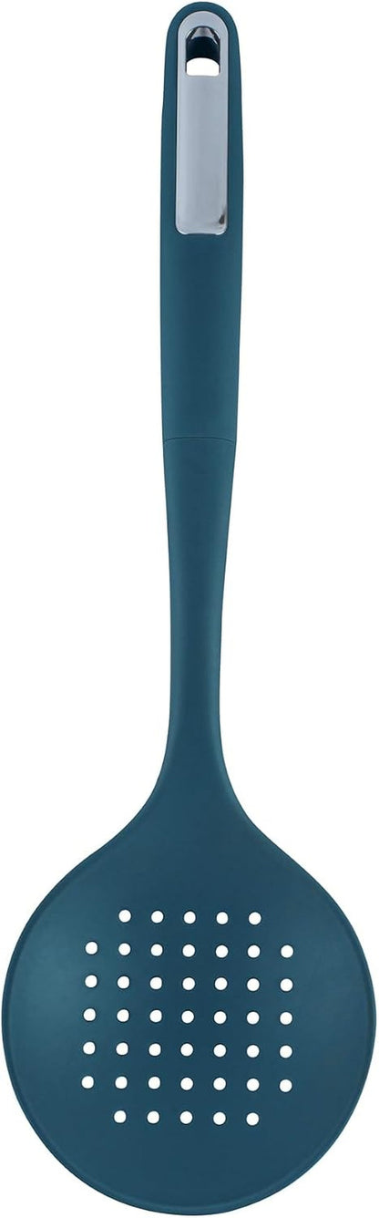 Silicone Utensil Set Pack of 1 Non-Slip Handle 6-Piece Kitchen Tool Set, Heat-Resistant Dishwasher-Friendly Cooking Accessories, Durable Teal Cooking Utensils20