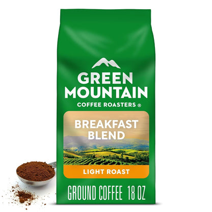 Breakfast Blend, Ground Coffee, Bagged 18 Oz1