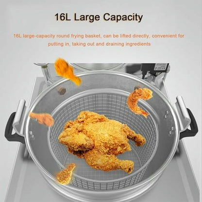 Commercial Electric Pressure Fryer with Timer and Thermostat for Cooking Chicken and Fish5