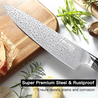 3PCS Chef Knife Set, German High Carbon Steel3