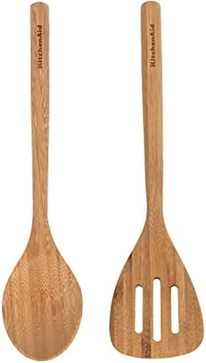 Kitchenaid Bamboo Turner and Spoon Set, 2-Piece1