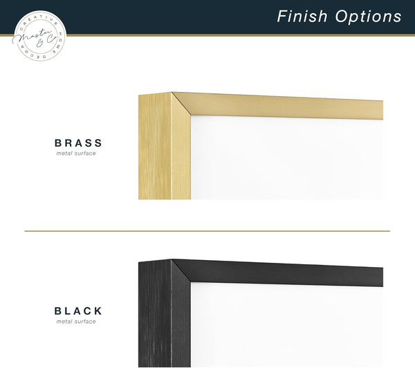 Master & Co. Foundry Metal Picture Frame, 8X10 Matted to 4X64