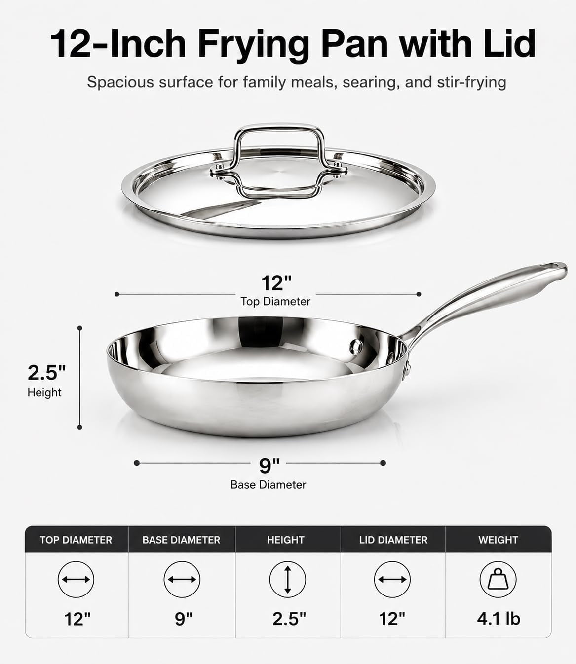 12-inch-tri-ply-stainless-steel-frying-pan-with-lid-large-induction-skillet-non-toxic-no-coating-chefs-pan-oven-dishwasher-safe-all-cooktops-compatiable-polish-silver