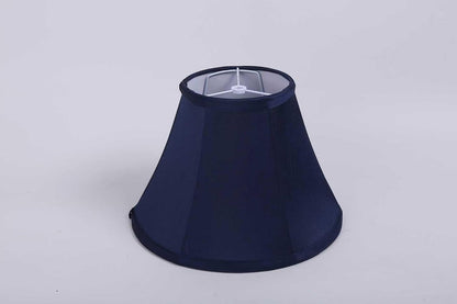 KD Lamp Shades Set of 2, 6X12×8.5 Inch Natural Faux Silk Lamp Shades for Table Lamps Medium Lamp Shade for Table Lamp & Bedside Lamp No Assembly Required (Blue)5