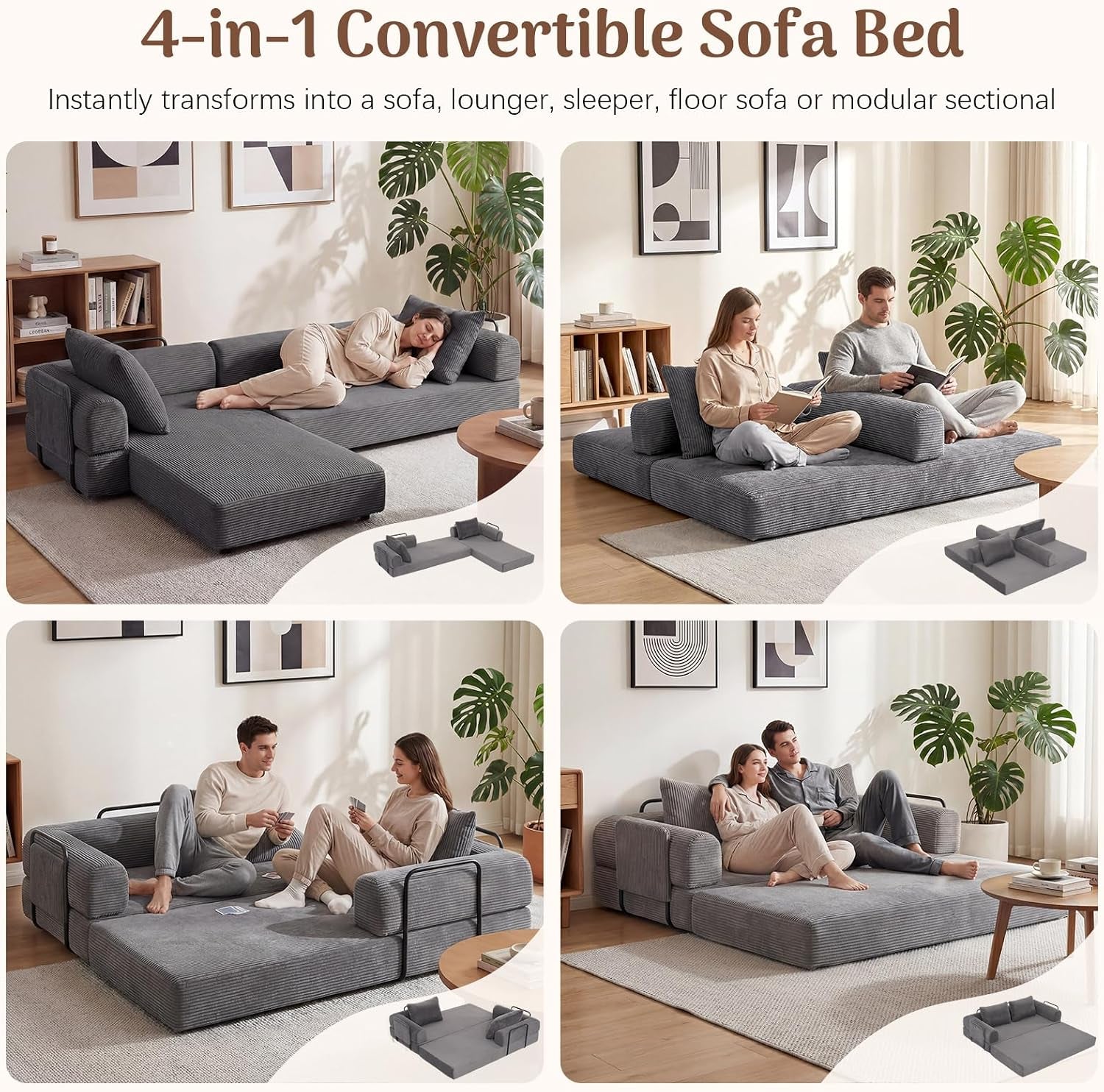 78-8-compressible-foldable-loveseat-sleeper-sofa-bed-with-ottoman-30d-powder-free-foam-corduroy-couch-space-saving-convertible-sofa-for-small-apartment-living-room-bedroom-easy-setup
