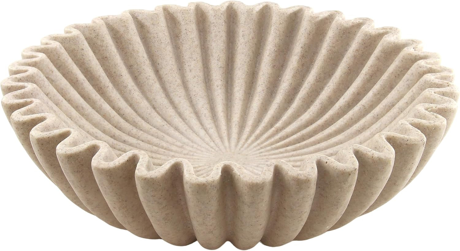10-large-ruffle-decorative-fruit-bowl-for-entryway-coffee-table-scalloped-purse-key-holder-kitchen-countertop-console-modern-organic-home-decor-artificial-stone-beige