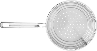 MCP116-20N Multiclad Pro Stainless Skillet, 20-Cm, Universal Steamer W/Cover3