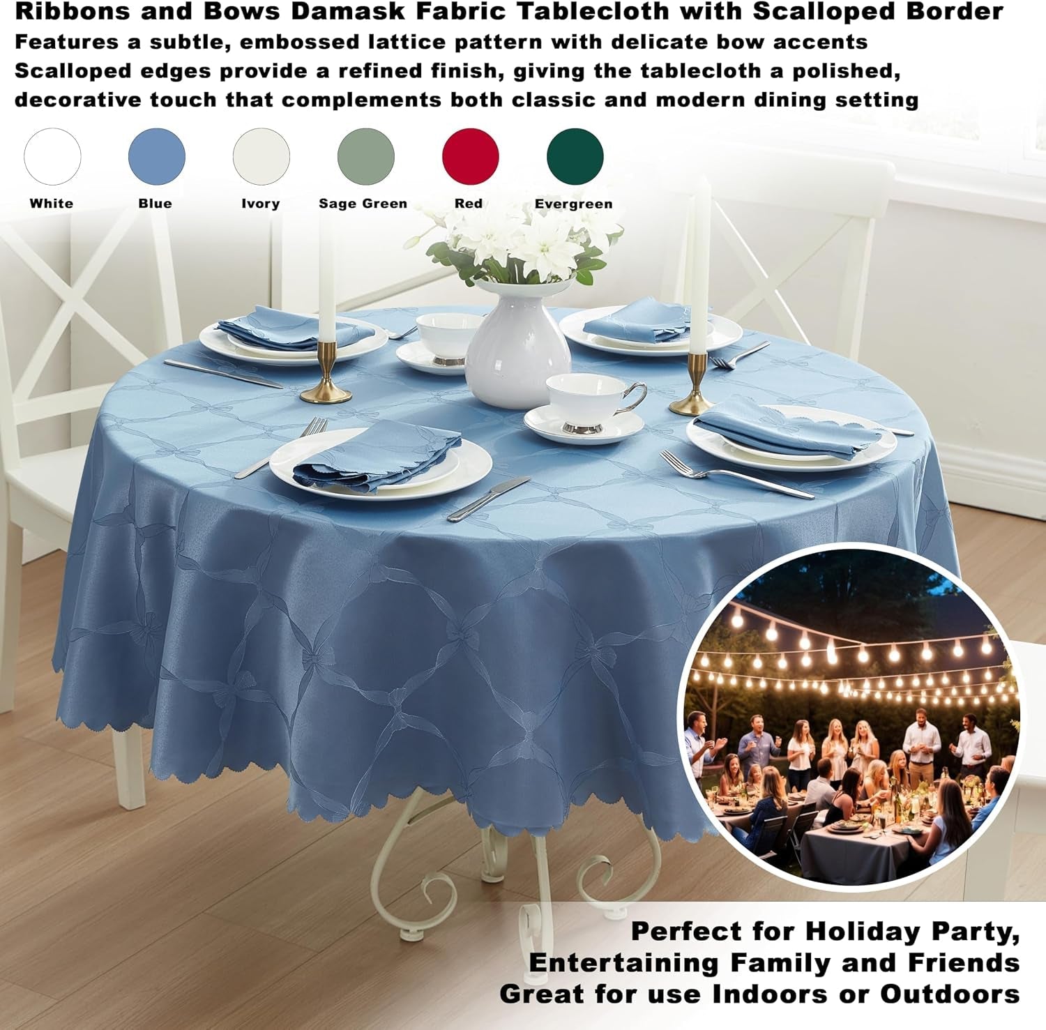 ribbons-and-bows-damask-fabric-tablecloth-blue-70-inch-round-wrinkle-stain-resistant-table-cover