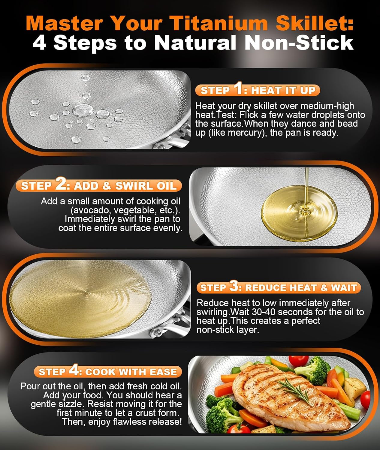 titanium-pans-for-cooking-12-uncoated-hammered-titanium-pro-frying-pan-pfas-free-cookware-frying-pan-with-lid-non-toxic-tri-ply-skillet-for-cooking-pfas-pfoa-ptfe-free-induction-oven-safe