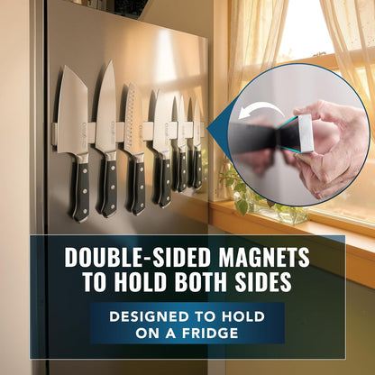 Magnetic Knife Holder for Wall & Fridge, 16" Knife Magnetic Strip9
