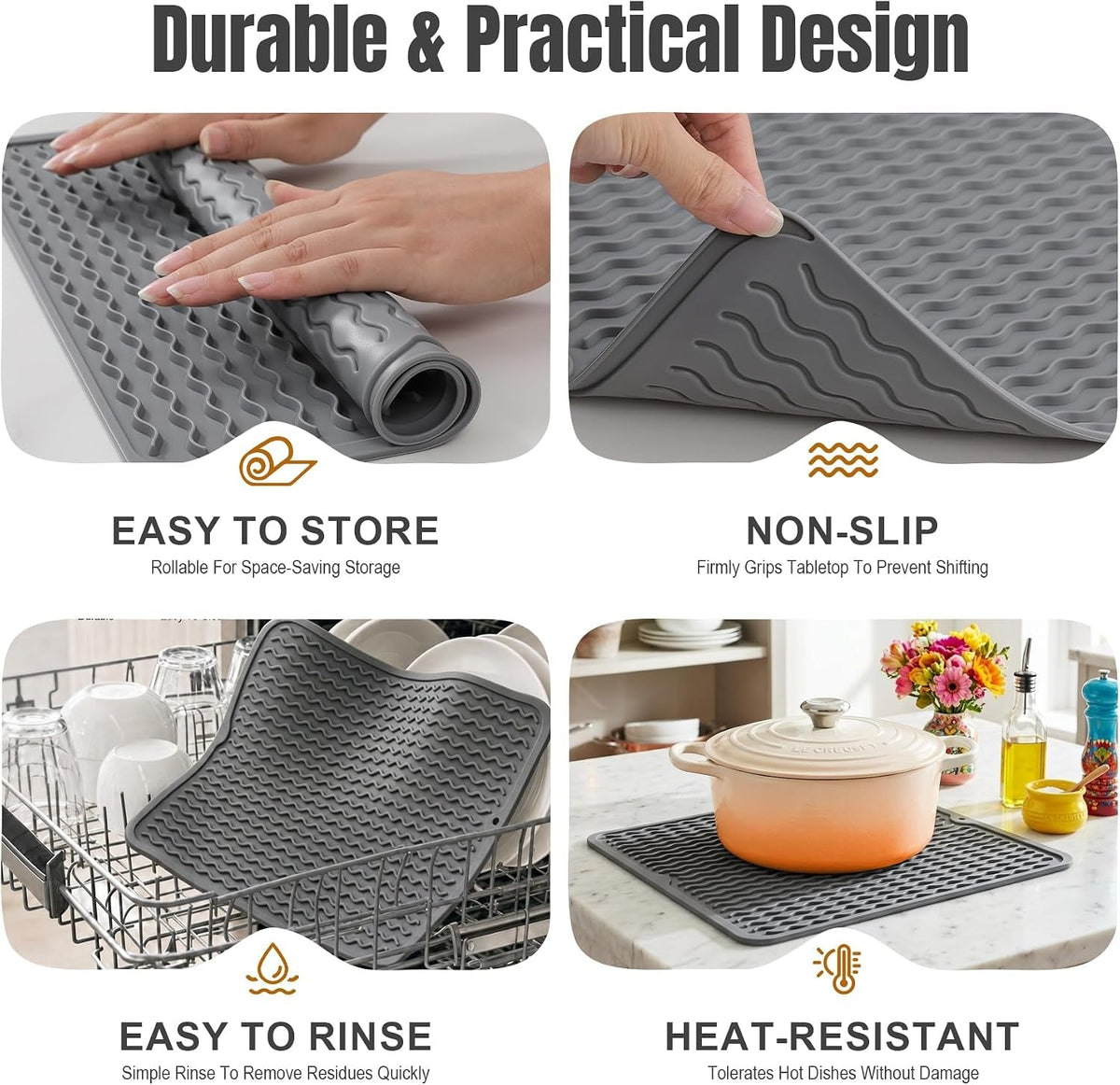 2-pack-silicone-dish-drying-mat-for-kitchen-counter-shower-caddy-rack-waterproof-under-sink-placemats-trivets-coffee-bar-accessories-utensil-holder-essentials-home-dining-decor-must-haves-2026