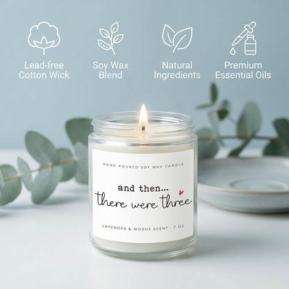 New Mom Gifts, Postpartum Gift for Moms, Gift for New Moms after Birth, New Parents Gifts for Couple, First Time Mom to Be - Lavender Scented Candle 7Oz5