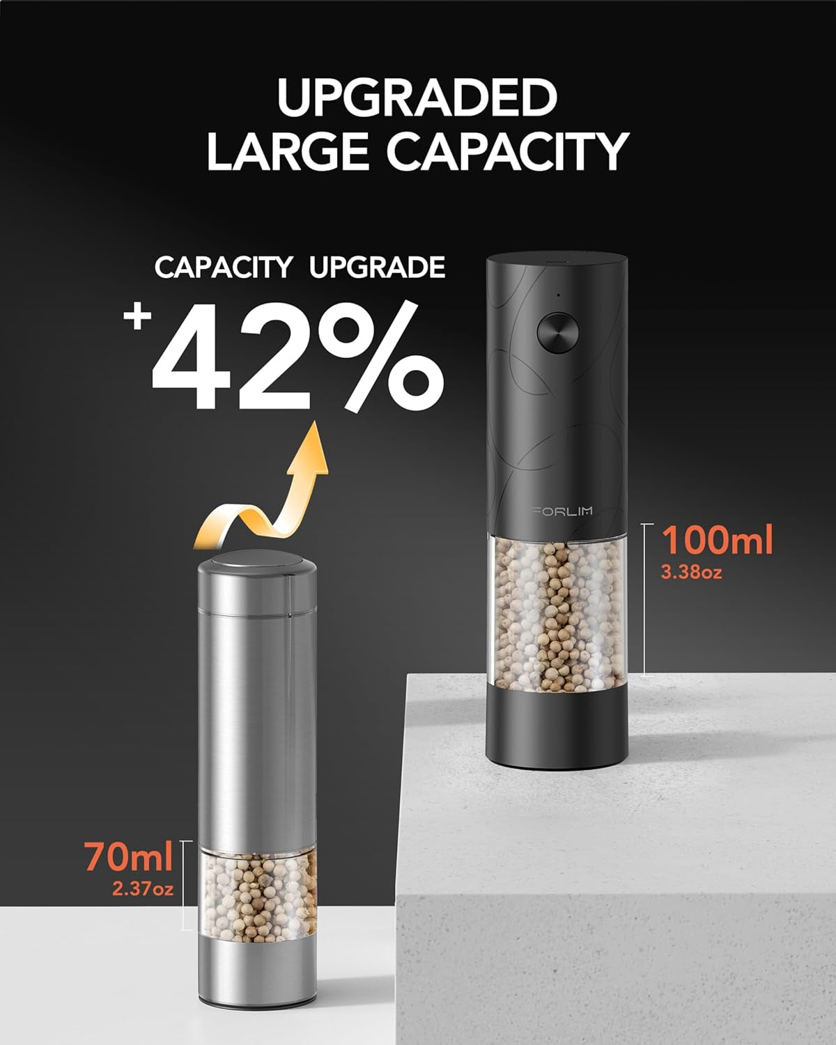 electric-salt-pepper-grinder-set-rechargeable-2-pack-dual-black