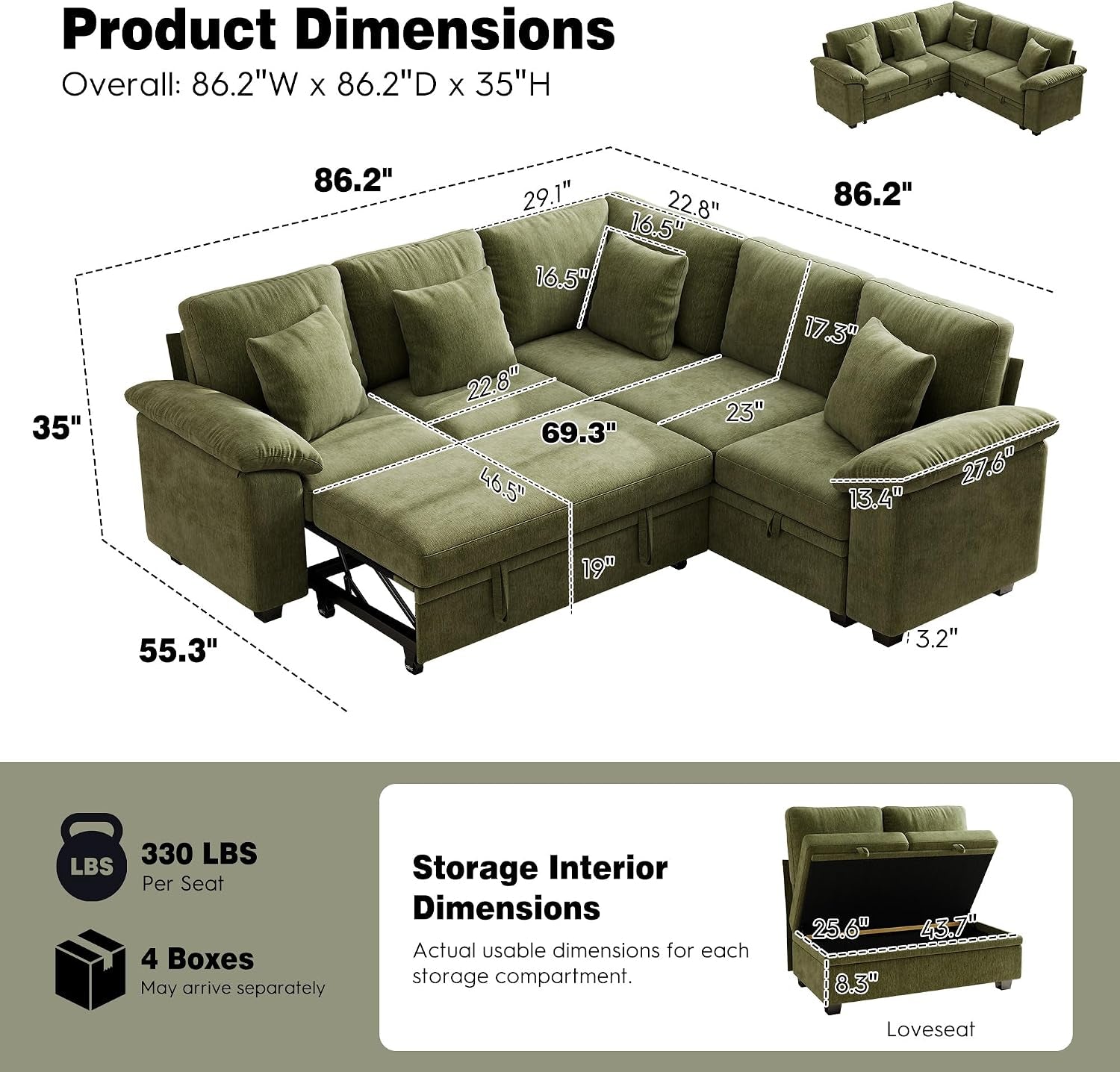 86-modular-sectional-sofa-with-pull-out-bed-5-seater-l-shaped-sectional-sleeper-couch-with-storage-chenille-convertible-couches-for-living-room-apartment-green
