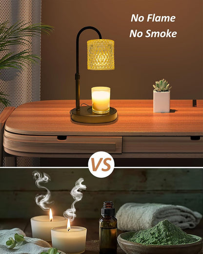 Candle Warmer Lamp with Timer Dimmable Height Adjustable, Birthday Gifts for Women Mom, House Warming Gifts New Home Decor, Candle Warmer for Jar Candles5
