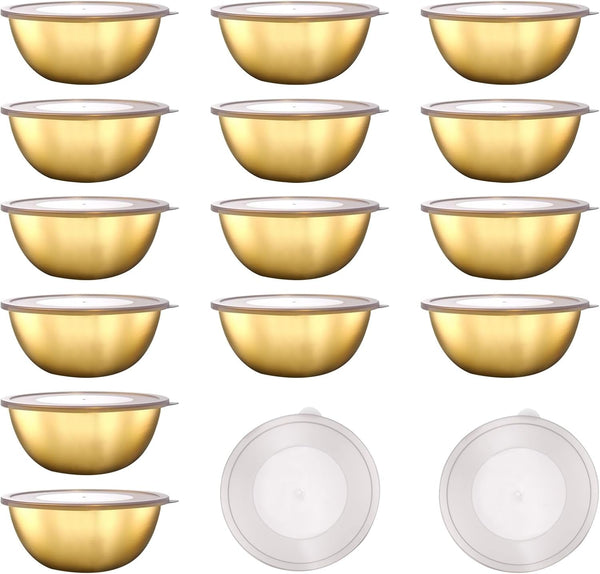 14 Pcs 6.69 in Gold Mixing Bowls with 16 Pcs Airtight Lids1