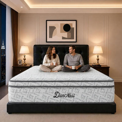12 Inch Queen Hybrid Mattress, Medium Firm Gel Memory Foam9