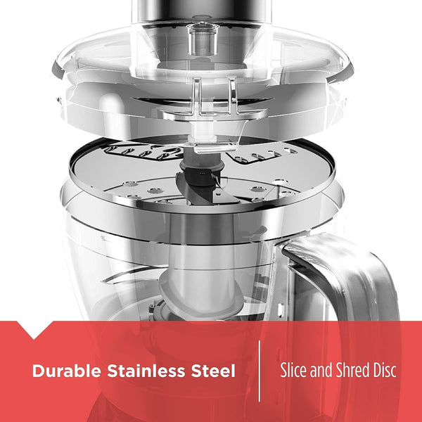 BLACK+DECKER 8-Cup Food Processor, Black, FP1600B4