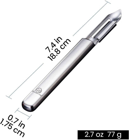 Stainless Steel Potato Peeler, Ultra Sharp Dual Blades8