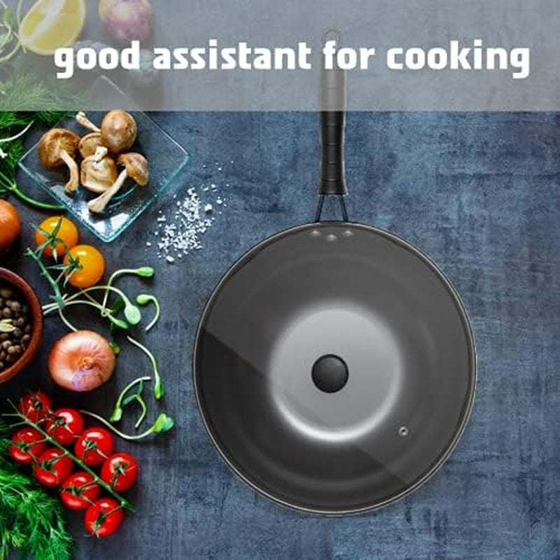 5-pcs-carbon-wok-set-carbon-steel-wok-pan-12-inch-woks-and-stir-fry-pans-chinese-wok-for-electric-induction-gas-stove-with-glass-lid-wok-spatula-chopping-board-paring-knife