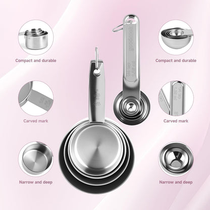 Measuring Cups and Spoons Set, 8 Piece7