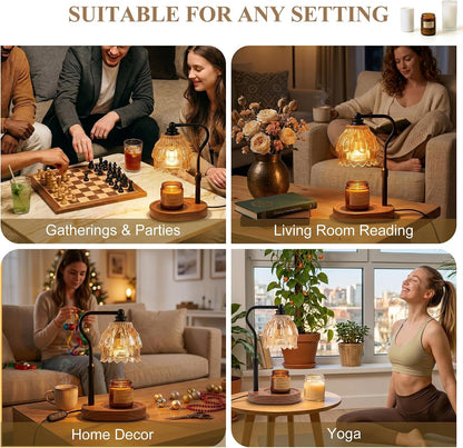 Candle Warmer Lamp with Timer and Wireless Remote Control8