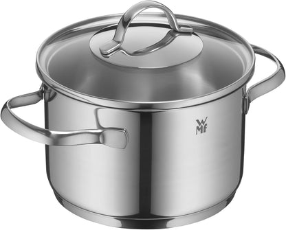 Provence plus Cromargan Pot Set, Silver, 5-Piece5
