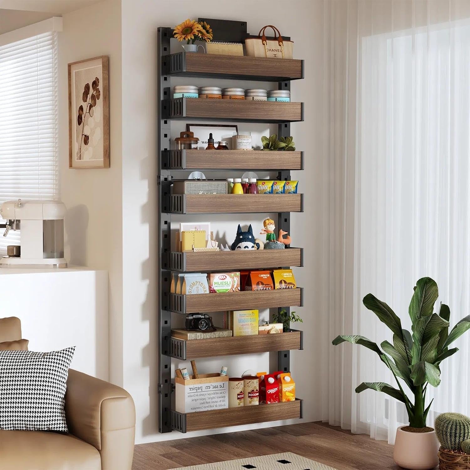 8-tier-over-the-door-pantry-organizer-with-adjustable-wooden-baskets-heavy-duty-2-in-1-wall-mounted-hanging-spice-rack-for-kitchen-cabinet-and-closet-organization
