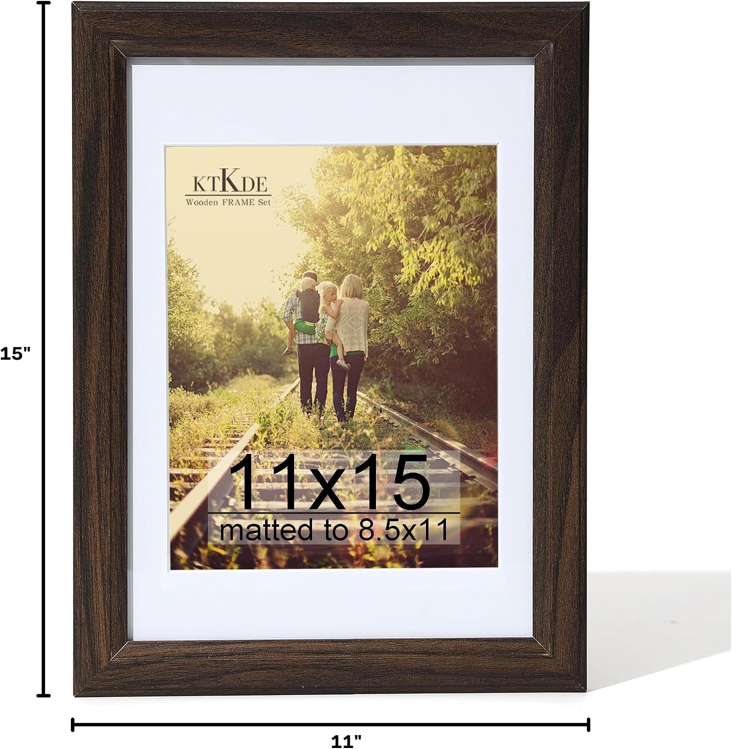11x15-picture-frame-display-pictures-8-5x11-with-mat-or-11x15-without-tempered-glass-15-by-11-walnut-wooden-frame-wall-gallery-poster-frame-best-gift