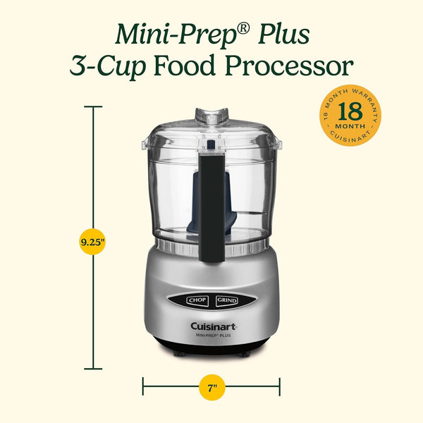 Mini Food Processor, Reversible Blade, 24-Ounce Capacity6