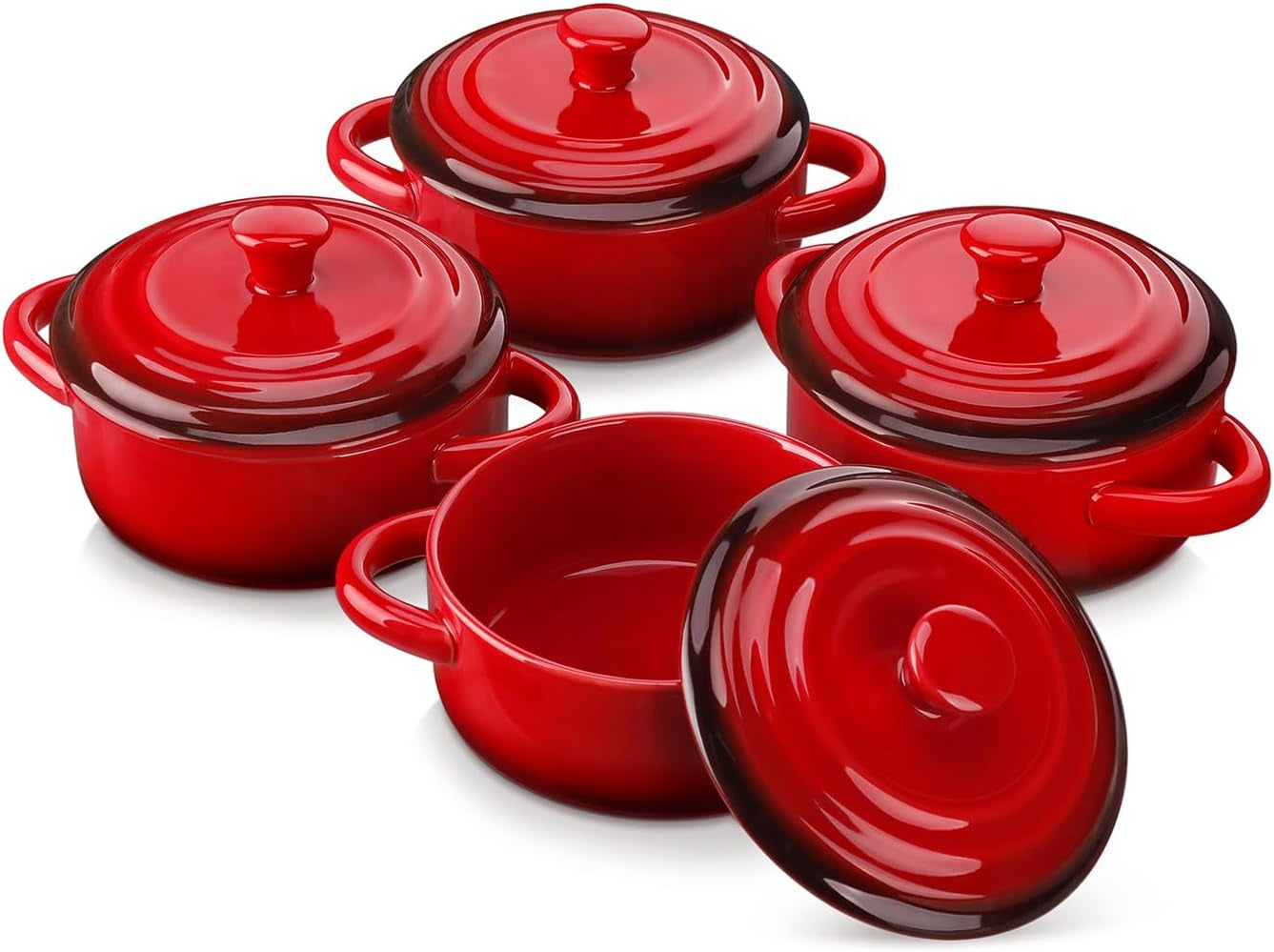 mini-cocotte-set-12-oz-small-casserole-dishes-with-lids-soup-bowls-with-handles-individual-baking-ramekins-oven-microwave-dishwasher-safe-set-of-4-red