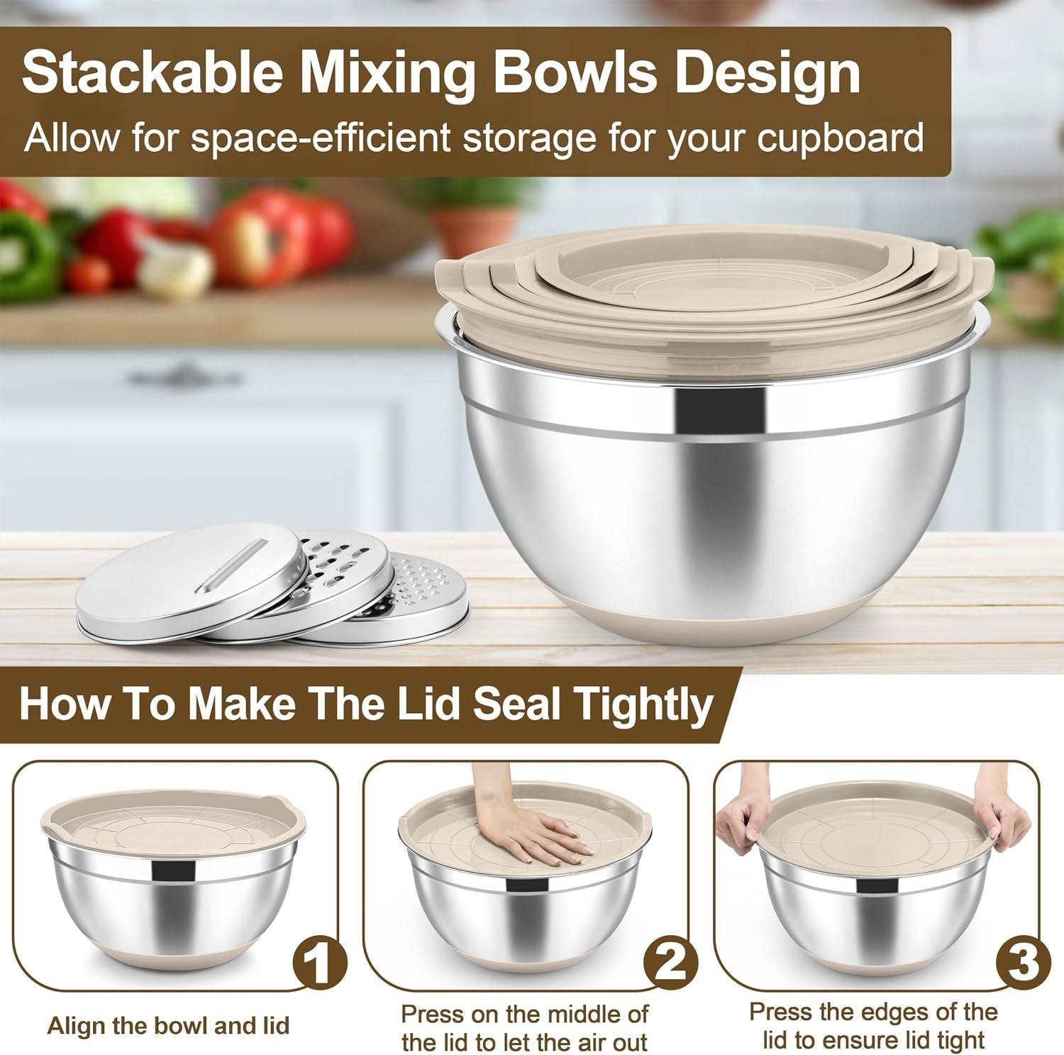 mixing-bowls-stainless-steel-salad-bowl-with-lid-graters-khaki