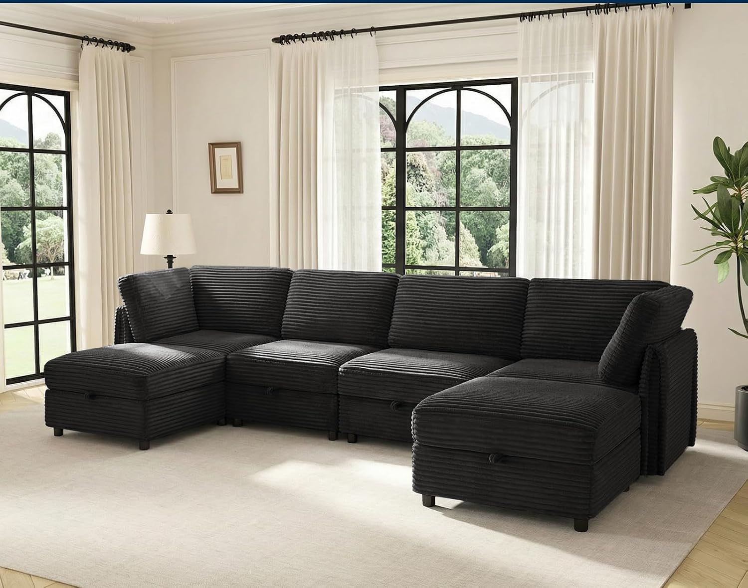 modular-sectional-sofa-u-shaped-6-seater-couch-with-storage-ottoman-convertible-l-shaped-plush-wide-wale-corduroy-couch-for-living-room-apartment-modern-design-black