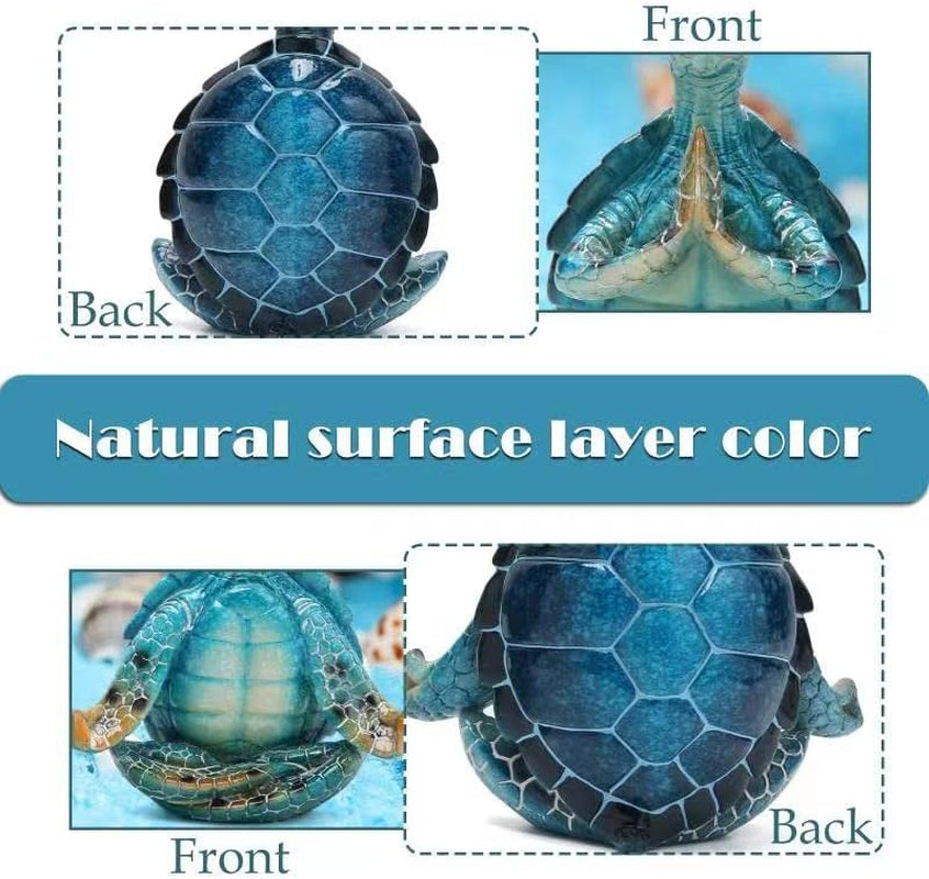 meditating-sea-turtle-statues-yoga-zen-2pcs-resin-beach-home-decor
