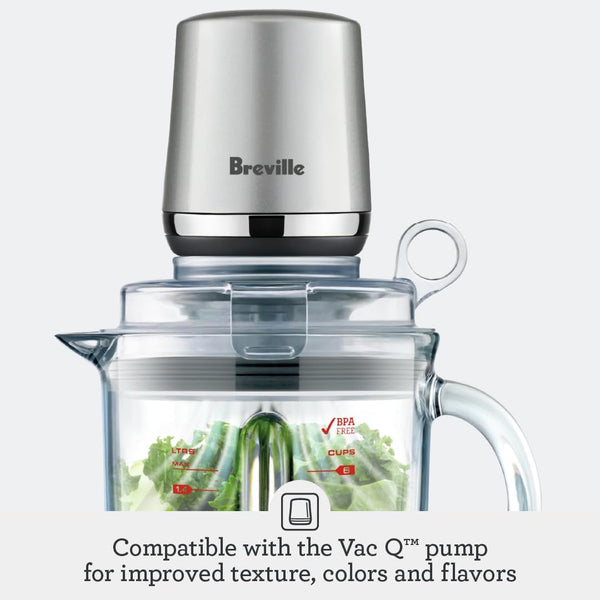 Breville BBL620SIL Fresh and Furious Blender, Silver | Blend Smoothies and Crush Ice with a High-Torque Motor, Multiple Speed Settings and Easy Auto-Clean Functionality5