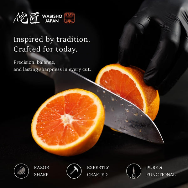 Santoku Knife Classic, Japanese Kitchen Knife, Made in Japan3