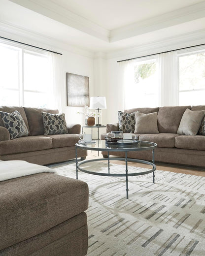 Signature Design by Ashley Stonemeade 3 Seat Chenille Sofa, Nutmeg16