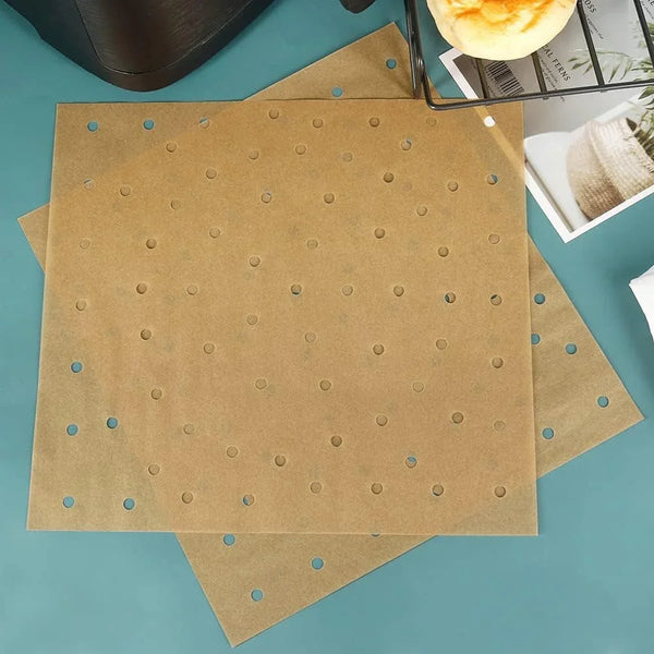 11X12 Inch Air Fryer Oven Liners, Airfryer Parchment Paper | Pre-Cut Rectangular Perforated Disposable Air Fryer Liners for Ninja Airfryer Toaster Ovens SP151 SP101, XL Airfryer,100Pcs7