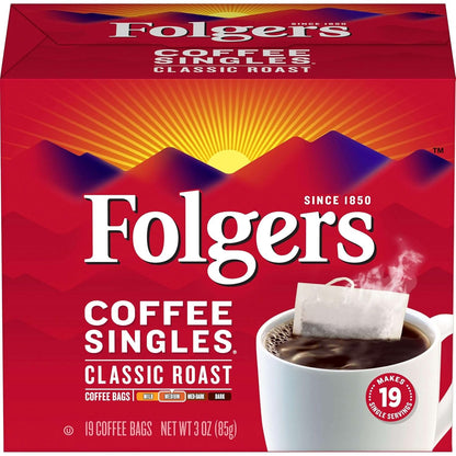 Classic Roast Coffee Singles, 19 Ct1