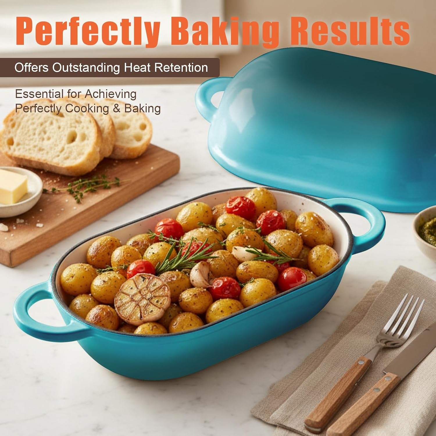 5-qt-enameled-cast-iron-sourdough-bread-oven-loaf-pan-with-lid-oval-dutch-oven-for-homemade-sourdough-bread-baking-oven-safe-up-to-500-f-meatloaf-pan-with-dome-lid-blue-green
