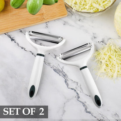 2Pack Cabbage Shredder, 3.5 Inch Wide Blade Vegetable Peeler6