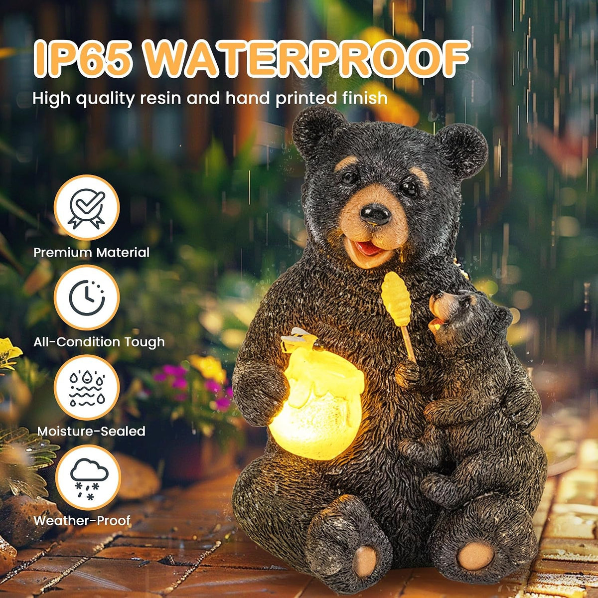 solar-garden-statues-bears-9-black-yard-decorations-outdoor
