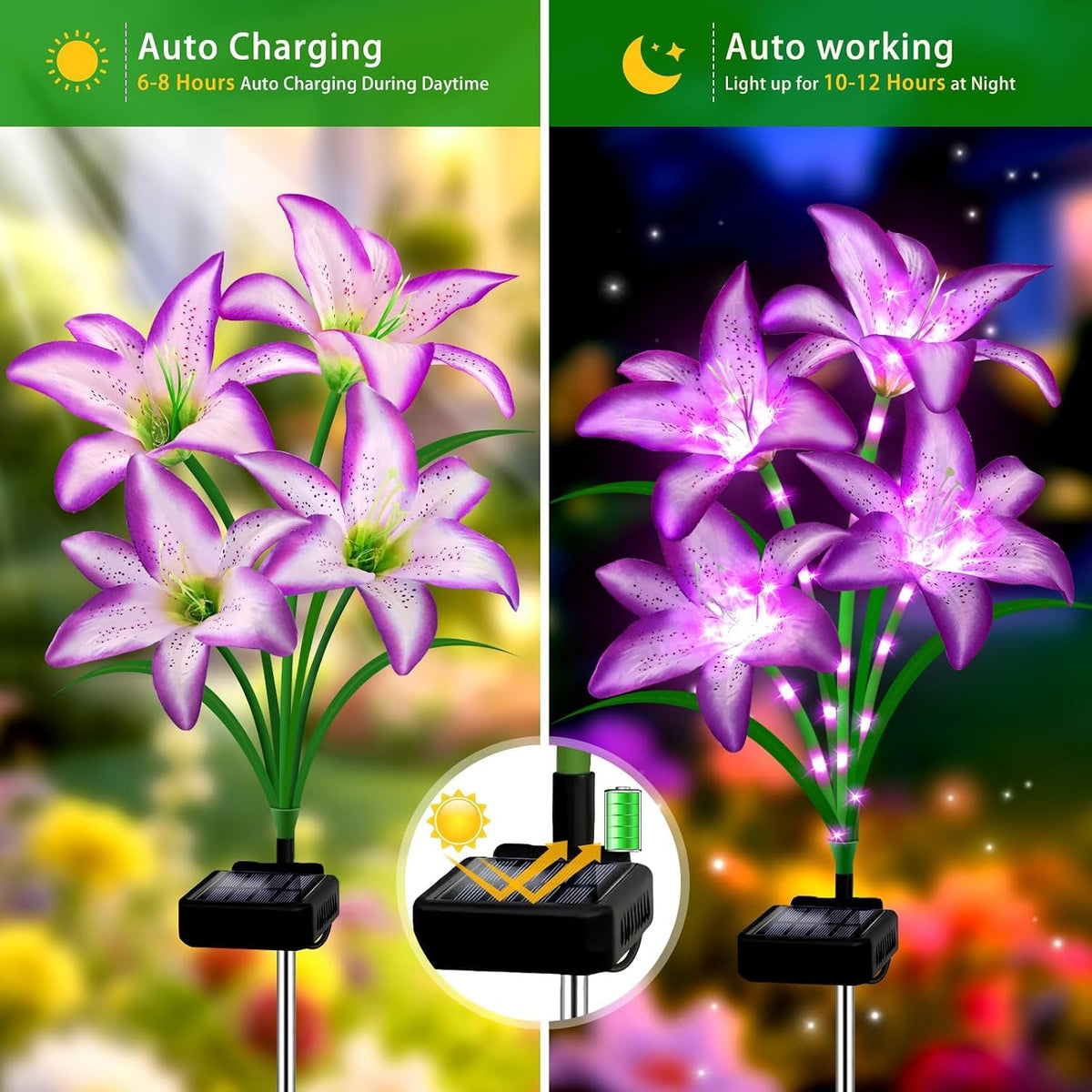 solar-lights-outdoor-gift-for-women-mom-grandma-wife-daughter-4-pack-16-solar-purple-lily-flower-lights-solar-flower-light-waterproof-outside-decor-stake-light-for-landscape-yard-patio-lawn-garden