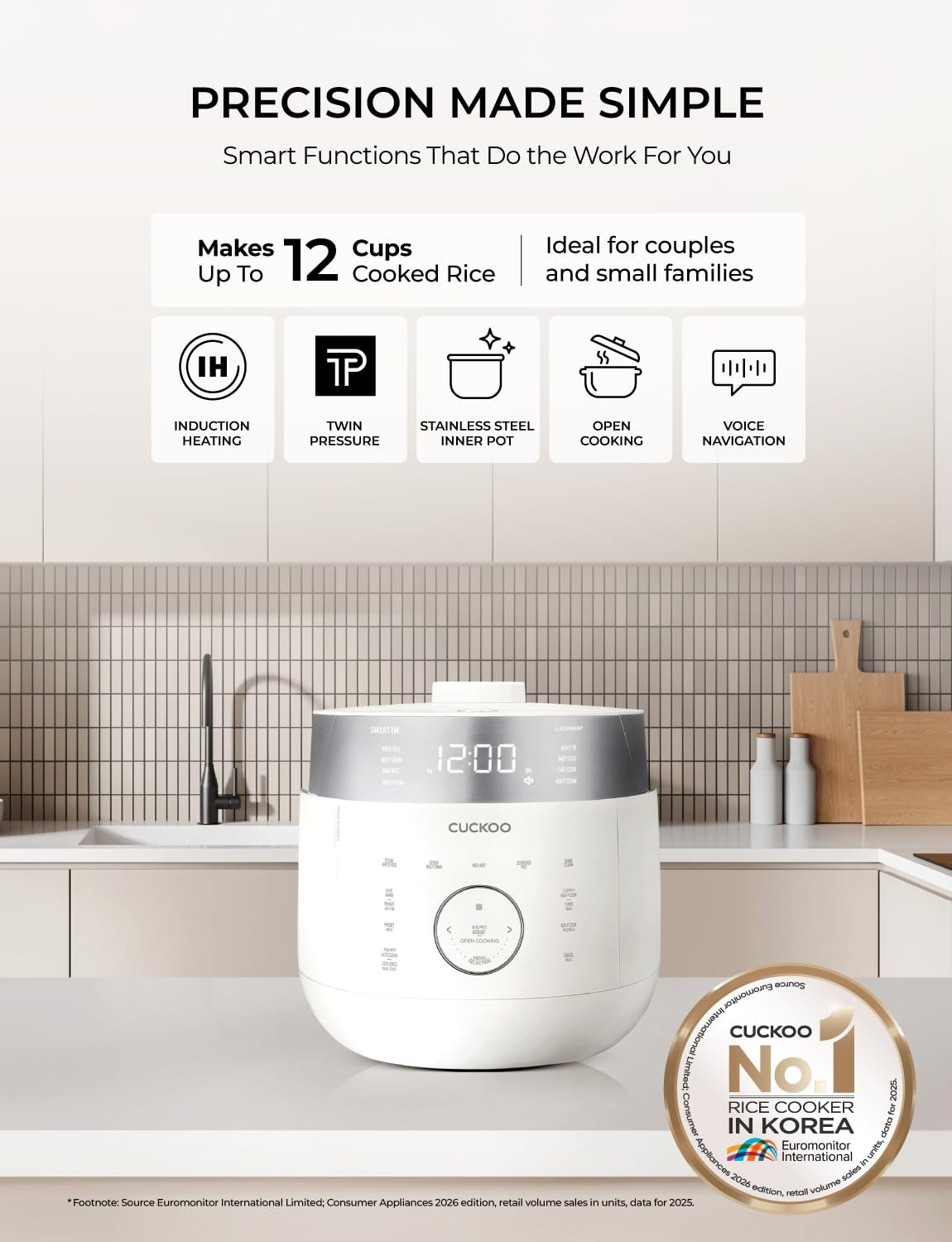 cuckoo-twin-pressure-induction-rice-cooker-12-cup-cooked-crp-lhtar0609fw-6-cup-uncooked-capacity-full-stainless-steel-inner-pot-21-menus-12-19-minute-turbo-white-rice-auto-clean-made-in-korea