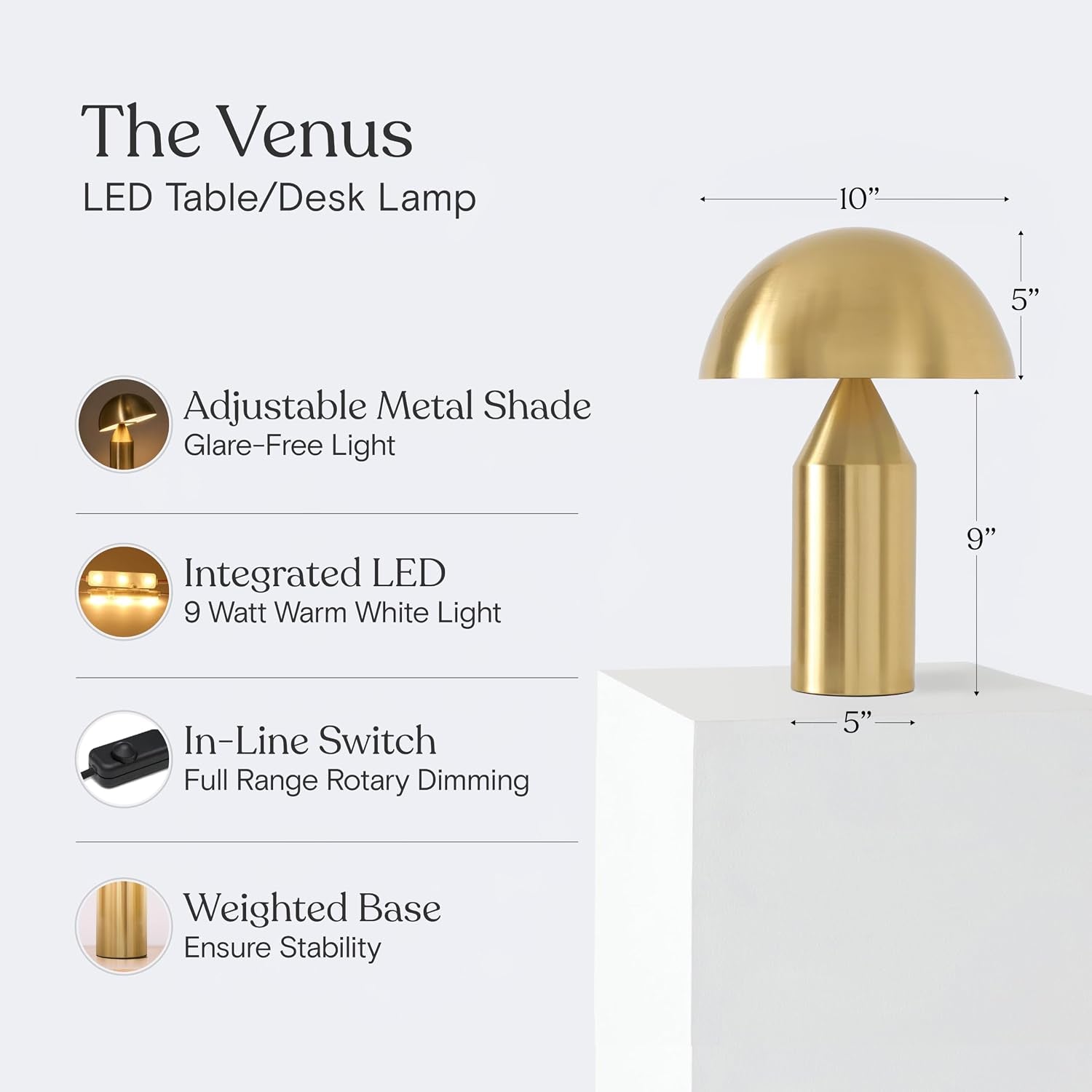 venus-mushroom-table-lamp-modern-lamp-for-living-room-bedroom-side-end-table-dimmable-unique-side-table-led-lamp-shade-for-office-reading-brass-gold-14-tall